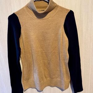 NWT French Connection Camel Turtleneck Sweater
